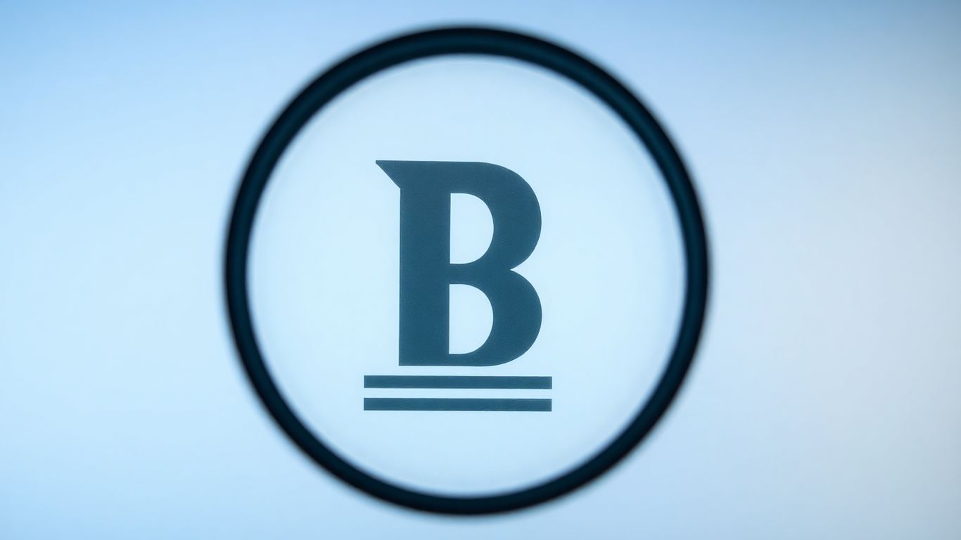How To Conduct a Trademark Search in Canada 1 Magnifying glass examining a brand logo.