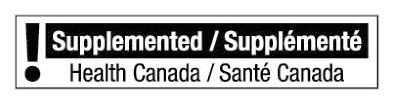 Supplemented Foods Label Requirements Canada 1 Supplemented Food Caution Identifier